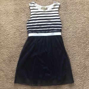 Navy girls dress, size 8